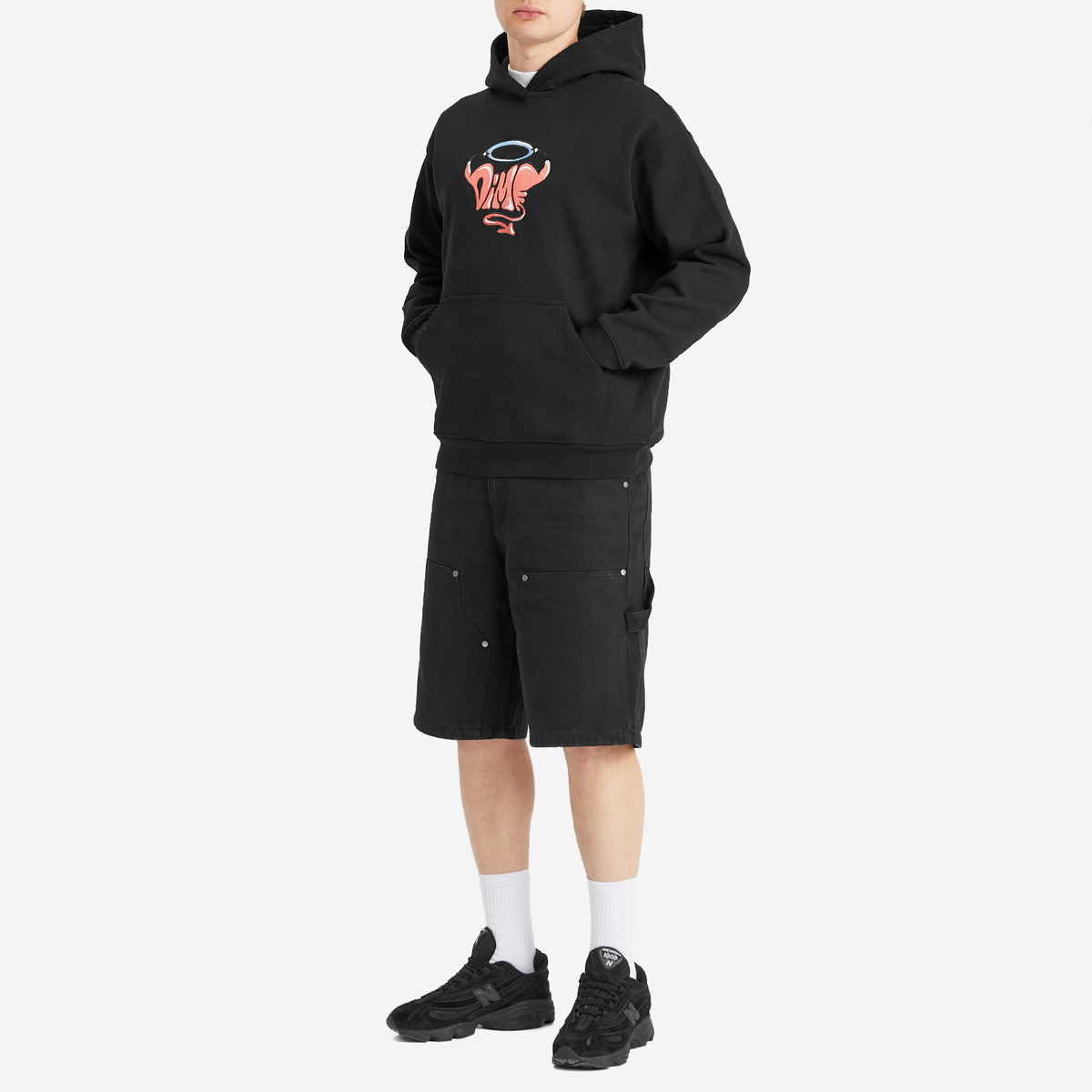 Dime Men's Purgatory Hoodie in Black