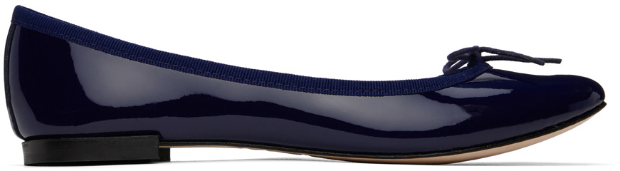 Repetto Navy Cendrillon Ballerina Flats Repetto