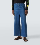 Loewe Paula's Ibiza cropped wide-leg jeans