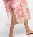 Zimmermann - Cira hooded toweling midi dress