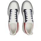 Alexander McQueen Men's Court Trainer Sneakers in Multi