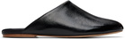 A.P.C. Black 'Les Mules' Slip-on Loafers