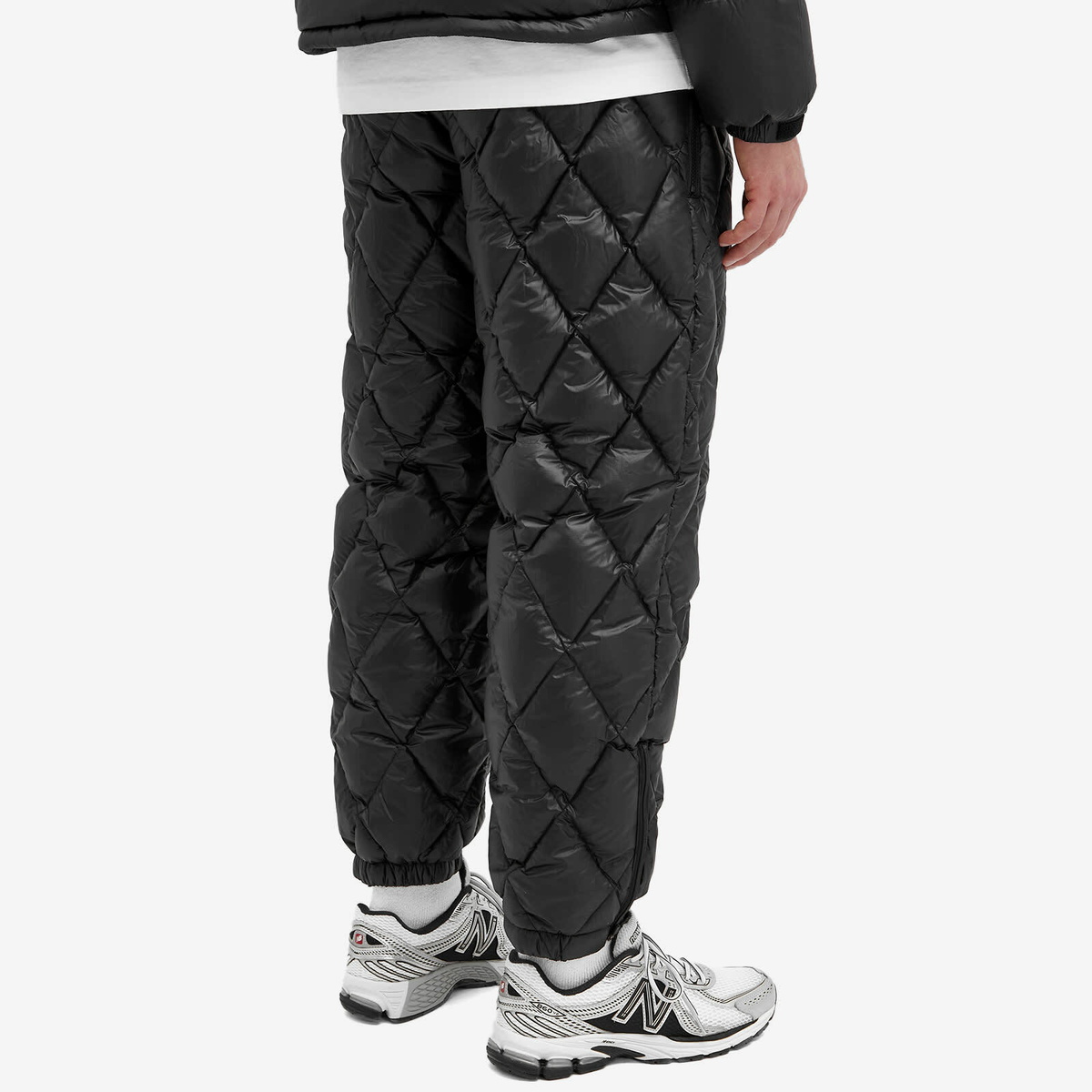 MKI Men's Diamond Down Track Pants in Black MKI Miyuki-Zoku