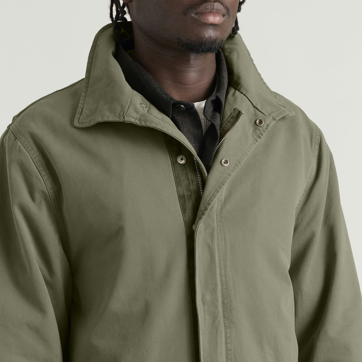 Carter Young Men's Hayes Field Jacket in Field Green