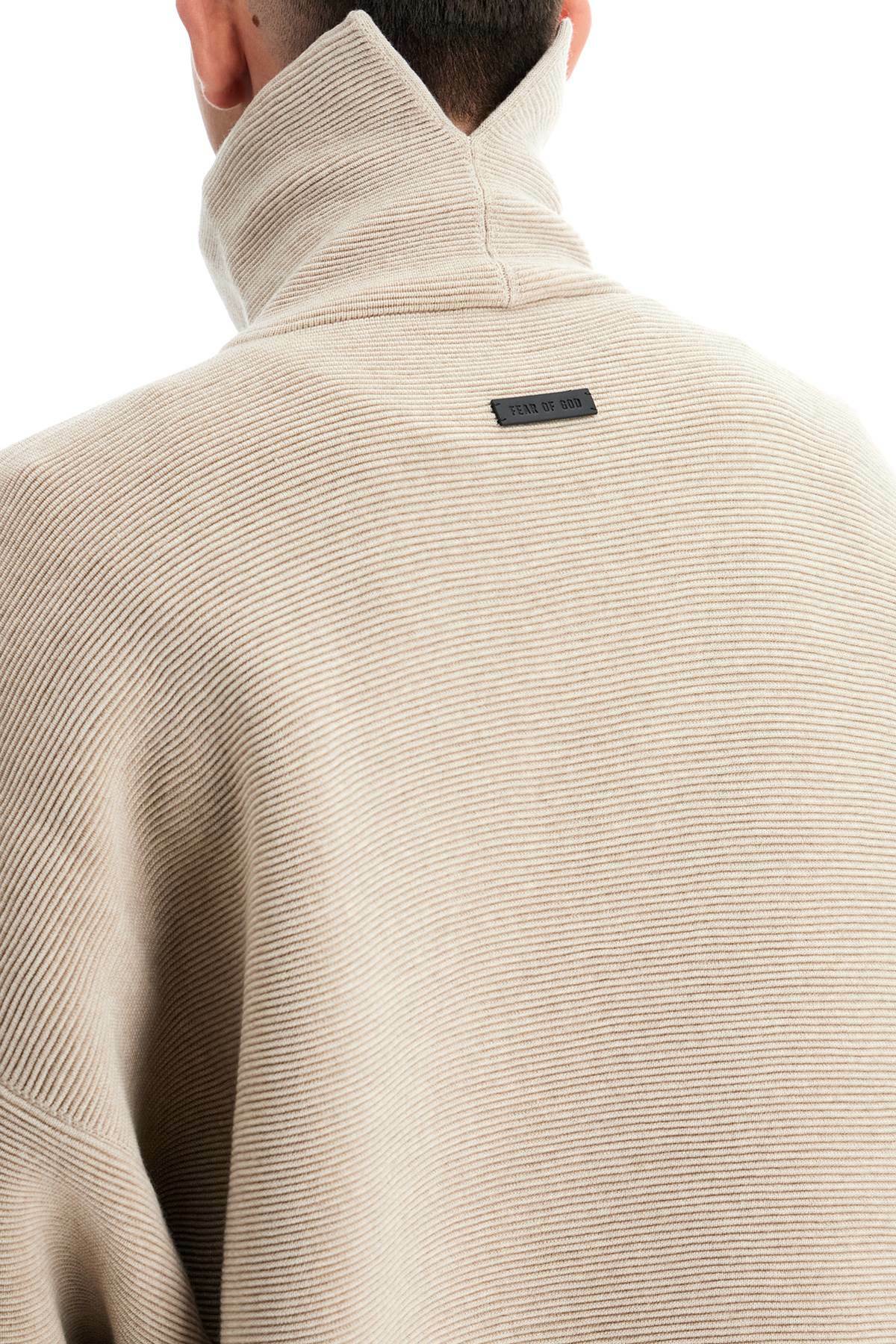 FEAR OF GOD high-neck ottoman pullover Beige Fear Of God