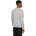 Boss Grey Silk and Cashmere Eduardo Turtleneck