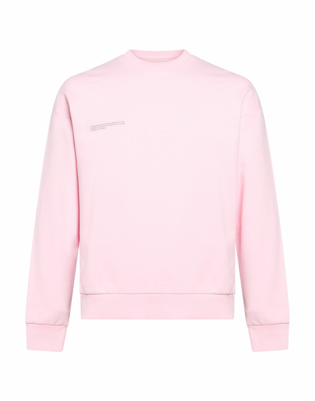 Pangaia Mens Sweatshirt Light in Pink