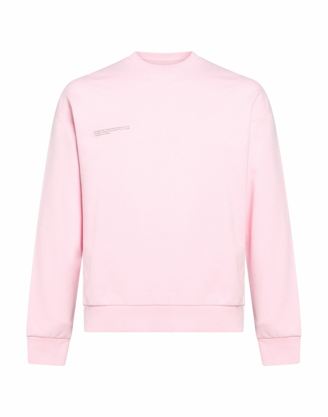 Photo: Pangaia Mens Sweatshirt Light in Pink