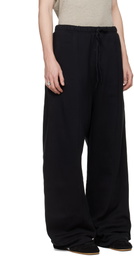 Fear of God ESSENTIALS Black Signature Lounge Sweatpants