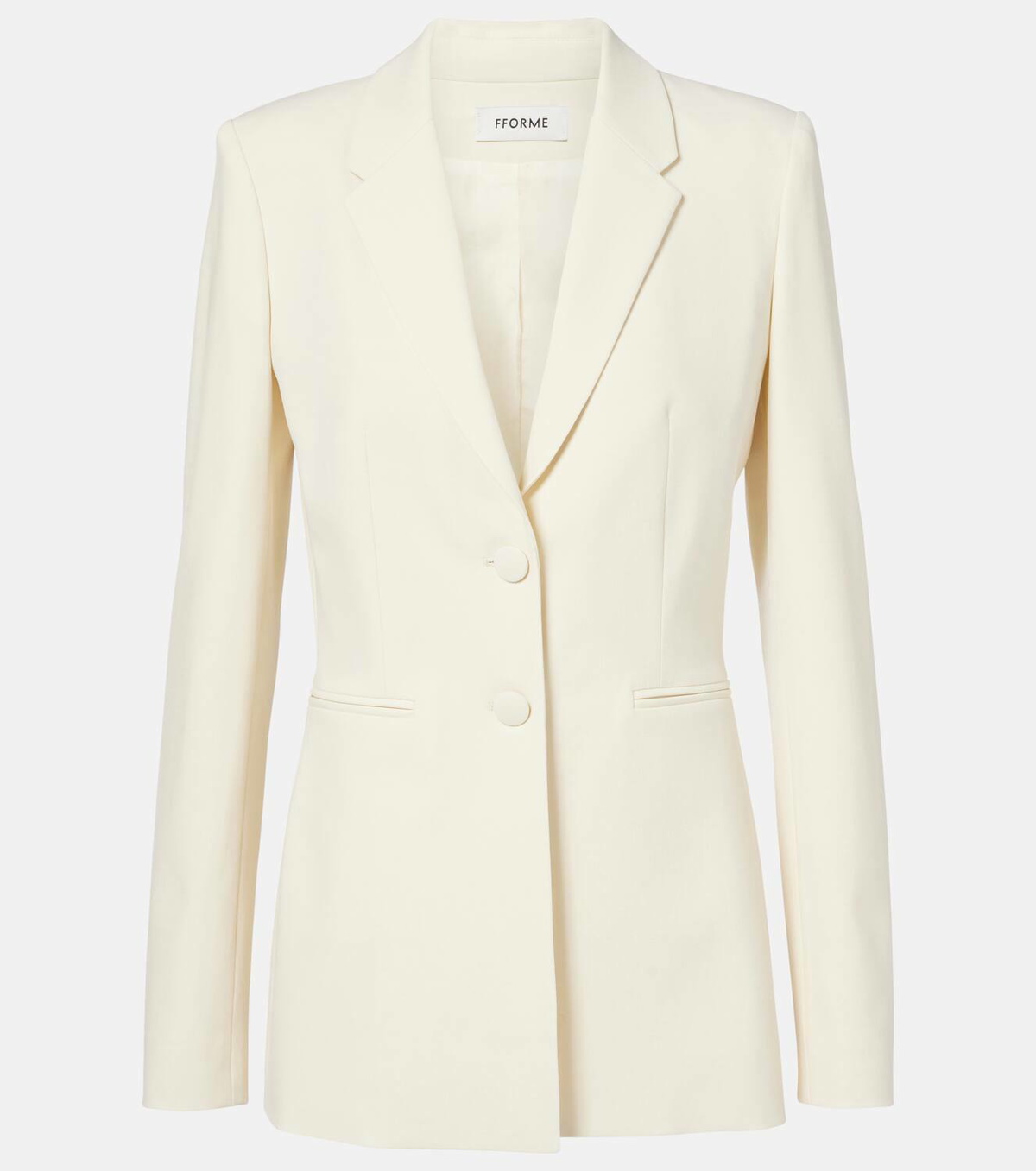 Fforme Bennet wool-blend crêpe blazer