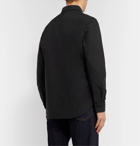 Mr P. - Button-Down Collar Cotton Oxford Shirt - Black