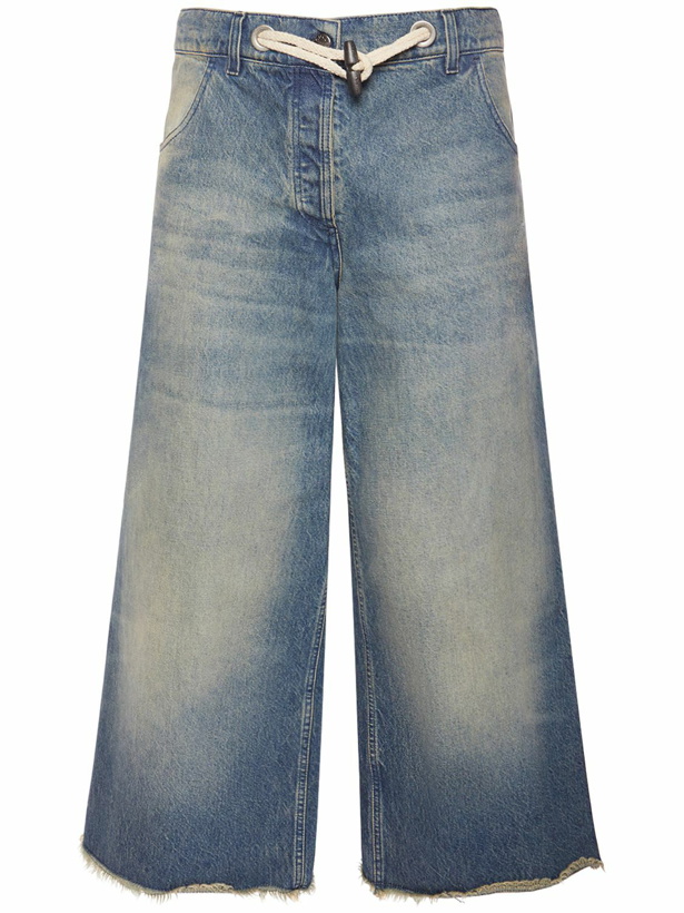 Photo: MONCLER GENIUS - Moncler X Palm Angels Cotton Jeans