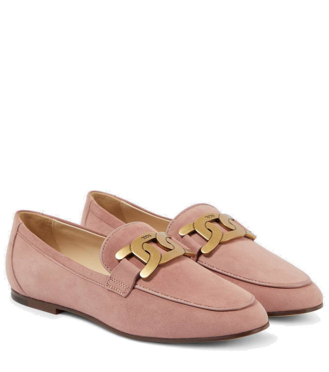 Tod's Kate suede loafers Tod's