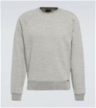 Tom Ford Cotton-blend mélange sweatshirt