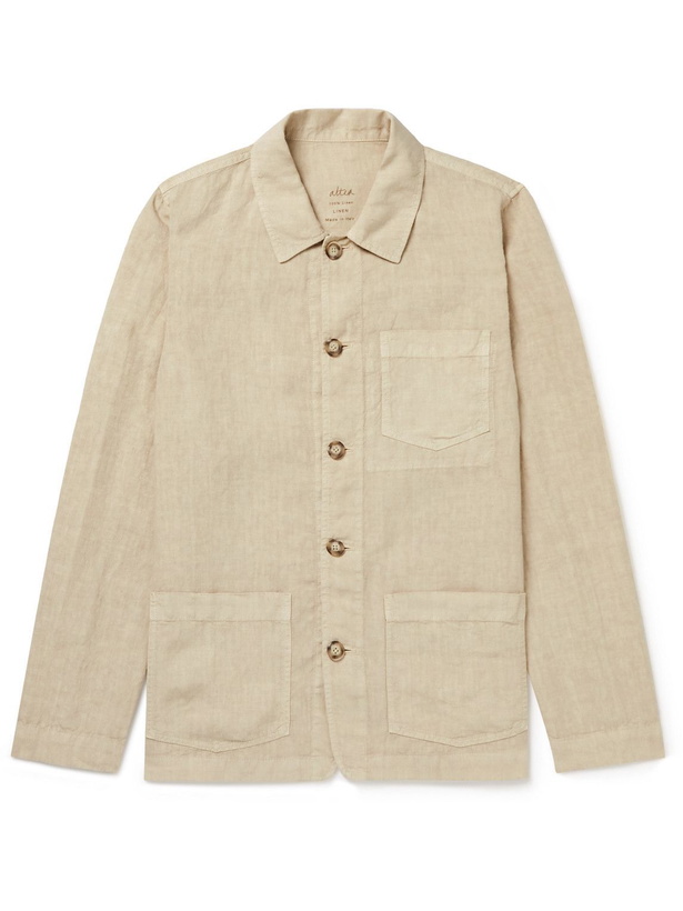 Photo: Altea - Hoxton Linen Shirt Jacket - Neutrals