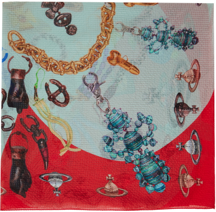 Photo: Vivienne Westwood Red Heart Of Jewels Scarf
