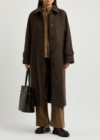 Skall Studio Macy Wool Coat Dark Brown