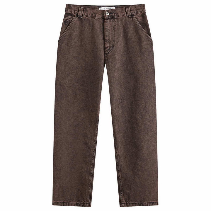 Photo: Polar Skate Co. Men's Big Boy Work Pants in Mud Brown