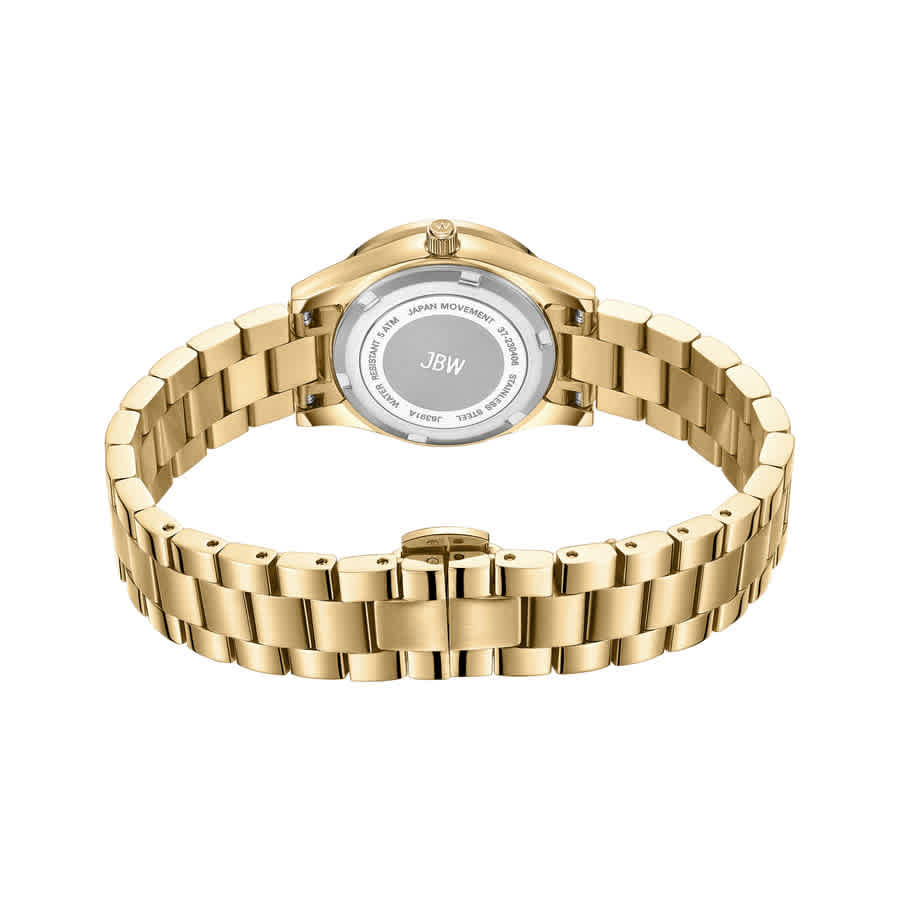 JBW Mondrian 28 Quartz Gold Dial Unisex Watch J6391A