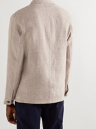 Peter Millar - Summer Strasse Herringbone Linen and Cashmere-Blend Shirt Jacket - Neutrals