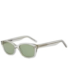 Saint Laurent Sunglasses Saint Laurent SL 522 Sunglasses in Grey/Green 