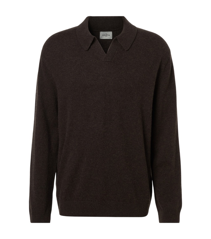 Photo: Le Kasha Gibson cashmere polo sweater