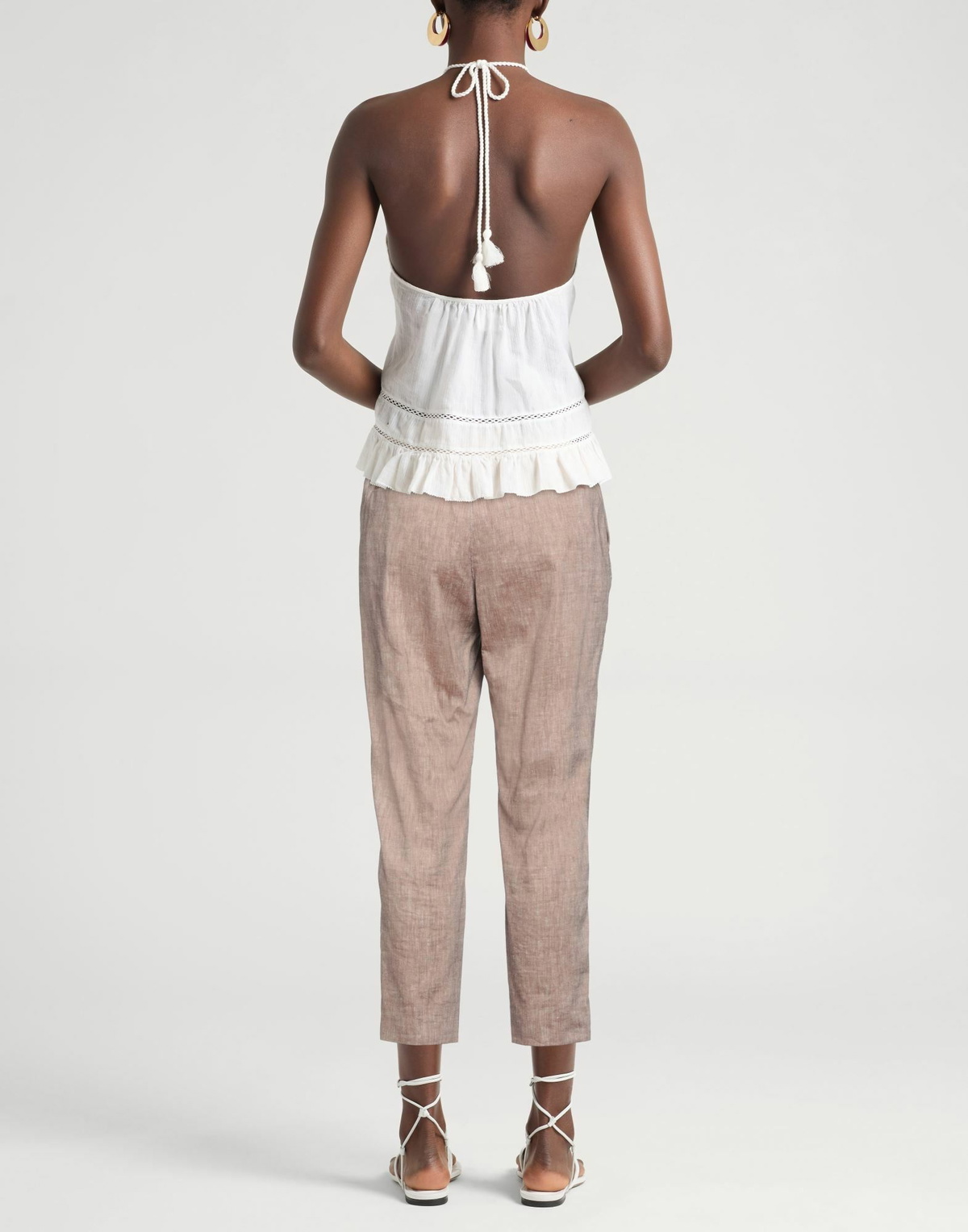 Peserico Womens Pants in Brown