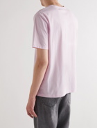 Séfr - Luca Cotton-Blend Jersey T-Shirt - Purple