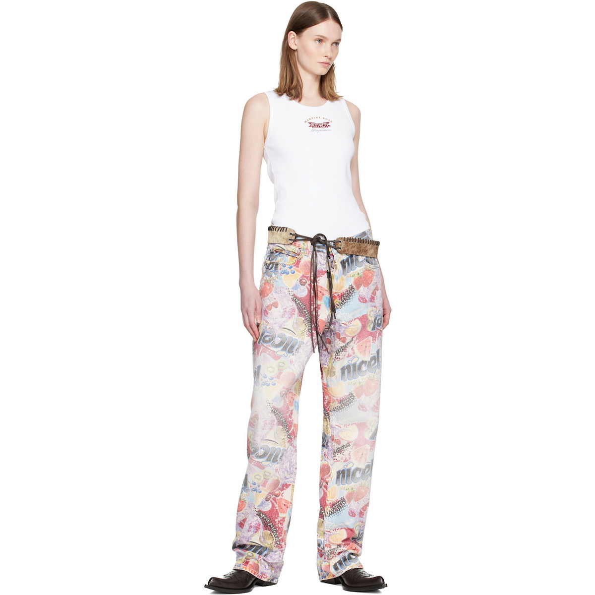 Martine Rose Multicolor 5-Pocket Relaxed Jeans