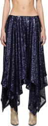 Nicklas Skovgaard Blue Isla Midi Skirt