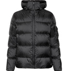 Bogner - Simon-D Suede-Trimmed Quilted Ripstop Hooded Down Ski Jacket - Black