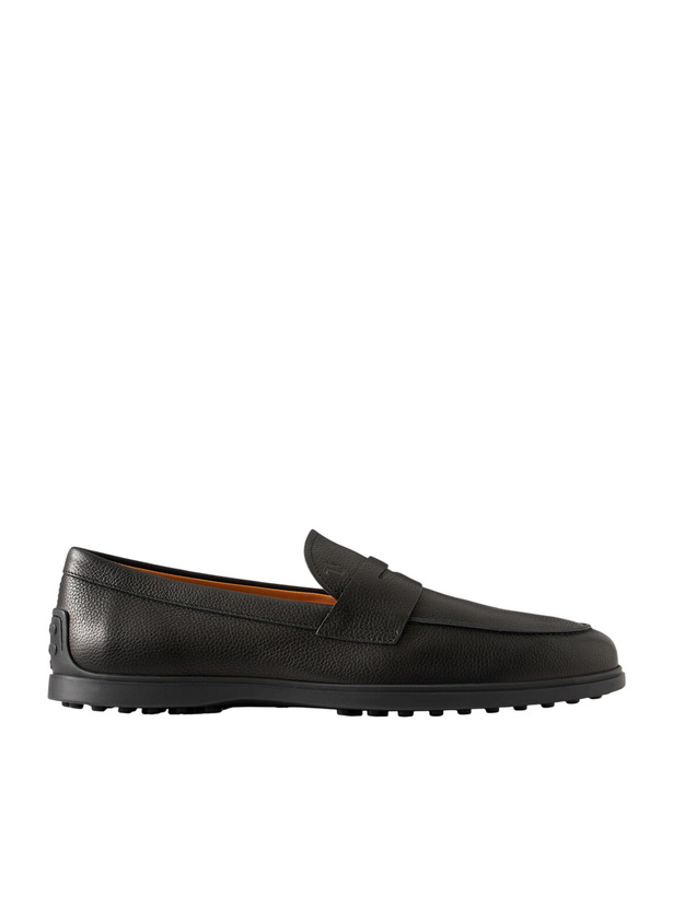 Photo: Tod's - Full-Grain Leather Penny Loafers - Black
