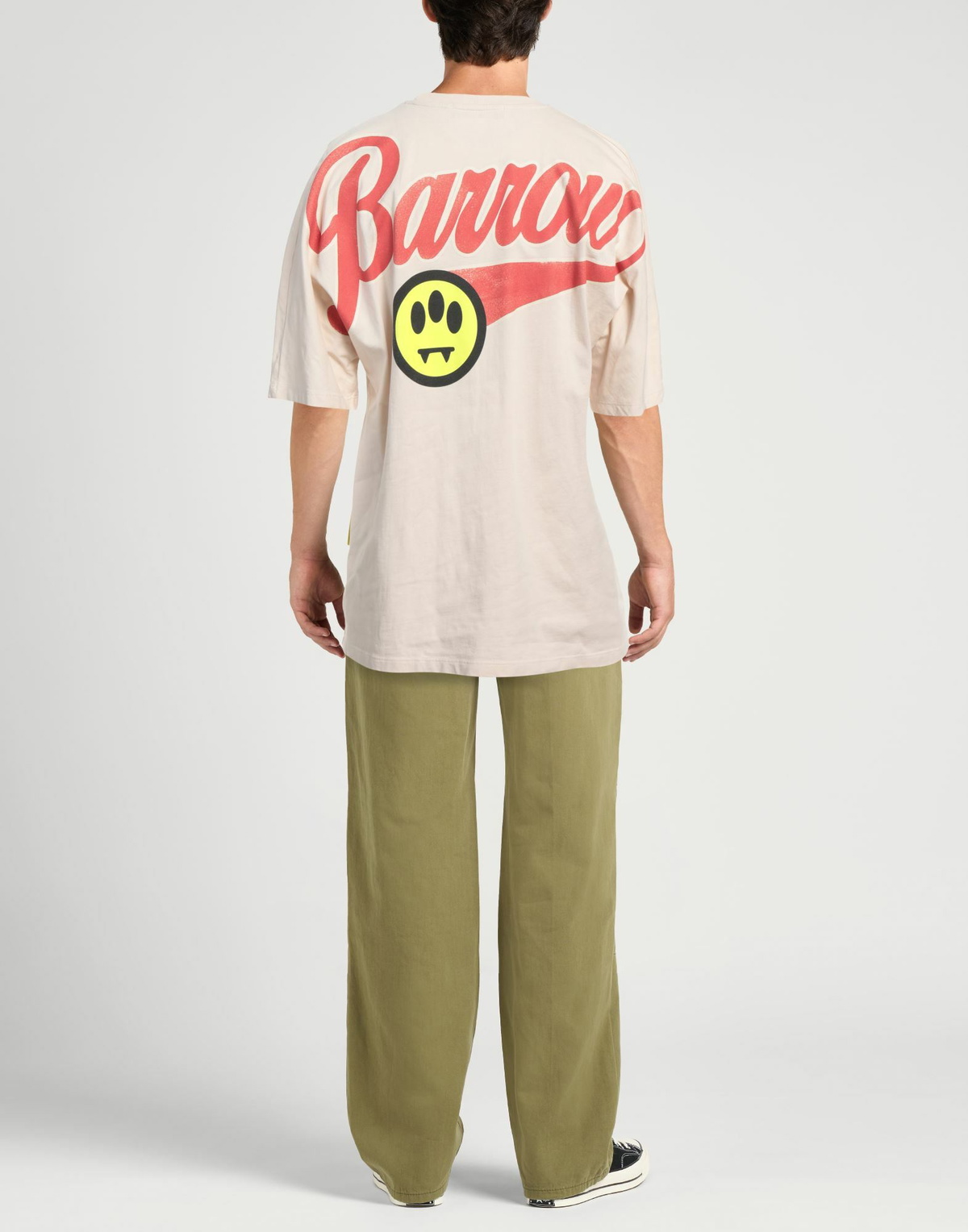 Barrow Mens T-shirt Cream