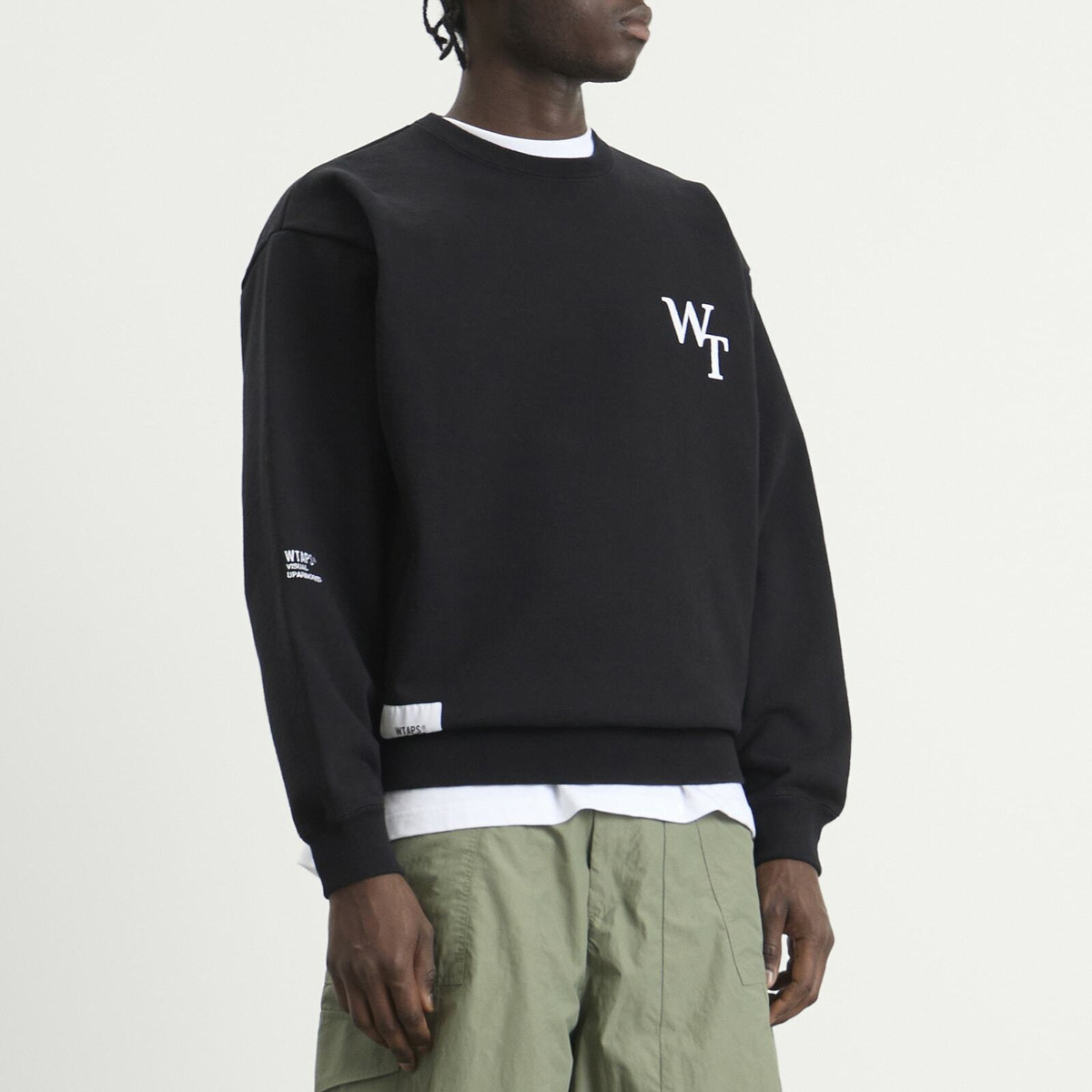 WTAPS Men's Academy Sweater in Black