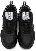 Versace Jeans Couture Black Speedtrack Logo Sneakers