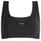 Joah Brown Women's Scoop Neck Smoothing Bra Top in Onyx
