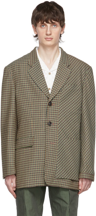 Photo: Andersson Bell Green Signature 22 Check Blazer