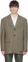 Andersson Bell Green Signature 22 Check Blazer