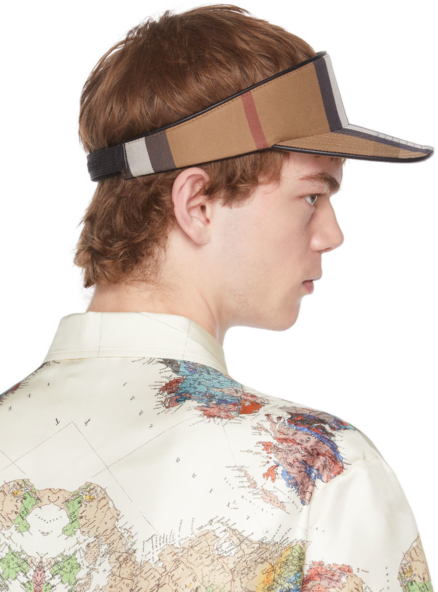 Fashion burberry visor cap