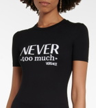 Versace - Never Too Much embroidered T-shirt