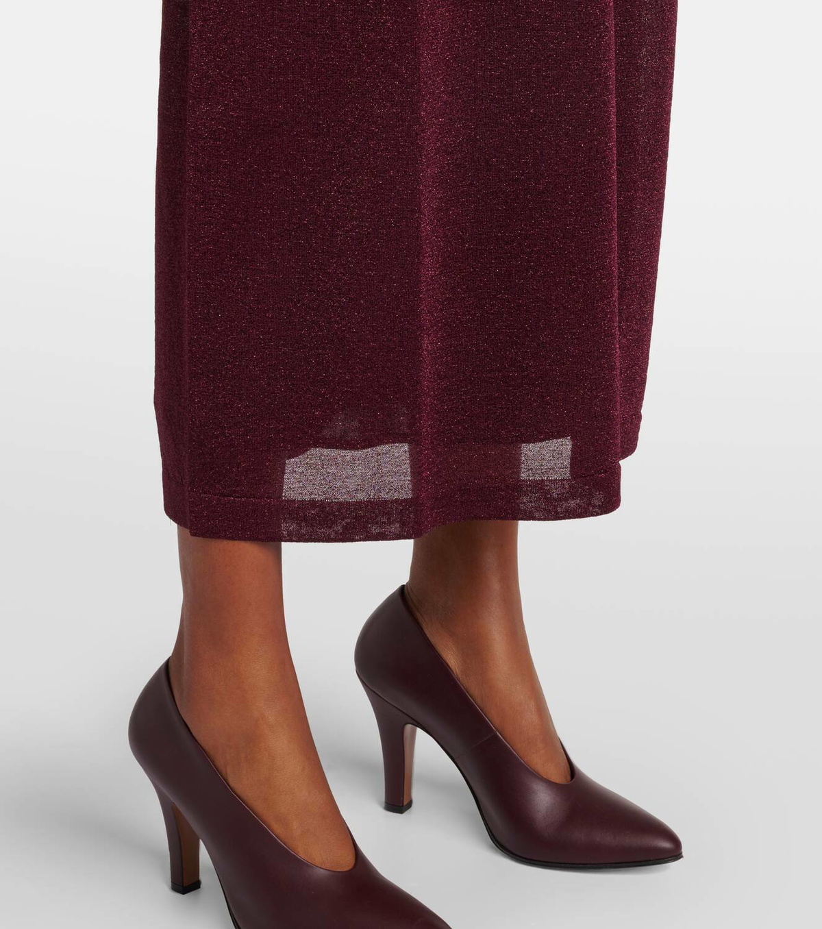 Ferragamo Lurex® maxi dress