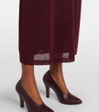 Ferragamo Lurex® maxi dress