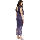 PLEATS PLEASE ISSEY MIYAKE Navy Lucid Pleats Top