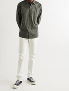 FRAME - Cotton-Poplin Shirt - Green