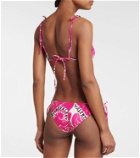 Valentino Printed traingle bikini