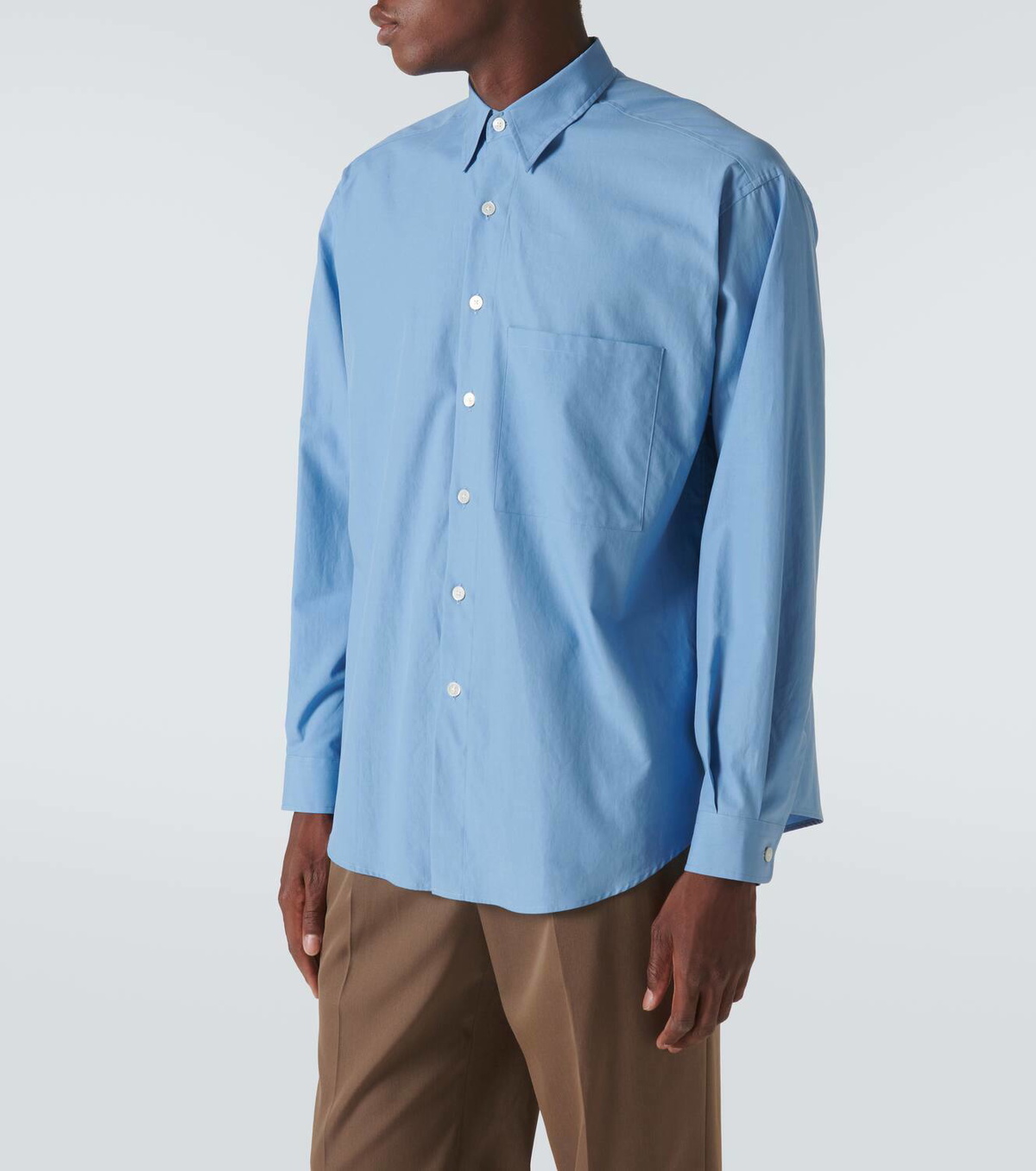 Auralee Finx cotton twill shirt Auralee