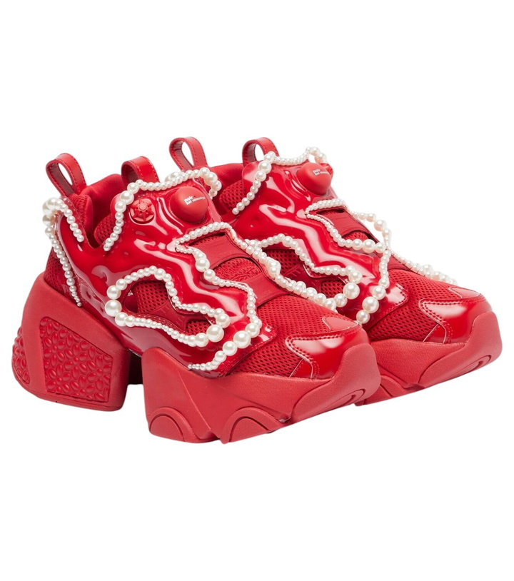 Photo: Noir Kei Ninomiya x Reebok embellished platform sneakers