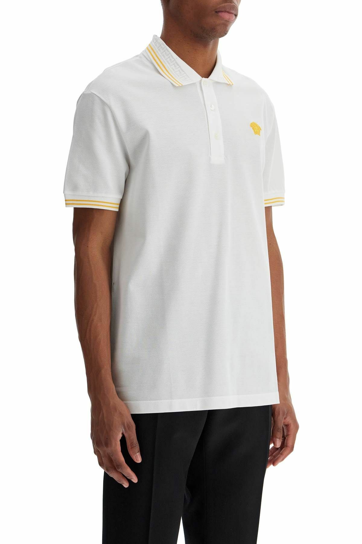VERSACE medusa polo shirt White