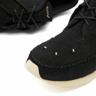 Visvim Women's Bearfoot-Folk Sneakers in Black