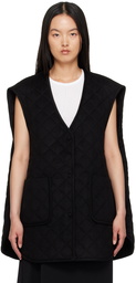 TOTEME Black Oversized Vest